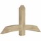 Ekena Millwork Bellingham Rough Sawn Timber Gable Bracket, Douglas Fir, 60"W x 30"H x 4"D x 6"F, 12/12 Pitch GBW060X30X0406BEL00RDF - alternate 3